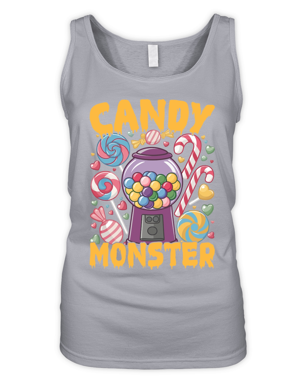 308. candy monster Organic Women's Tank Top