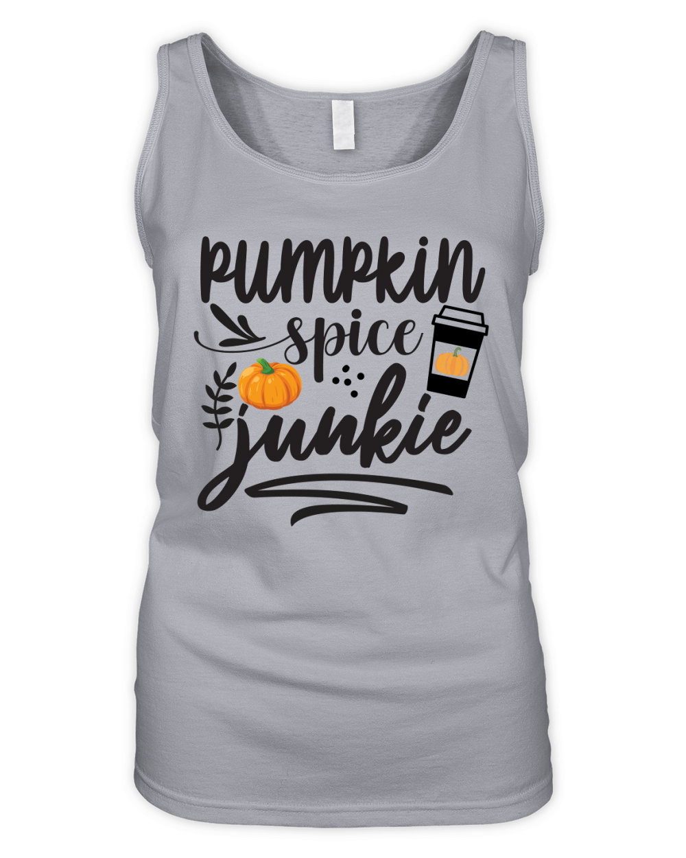 pumpkin spice junkie Organic Women's Tank Top