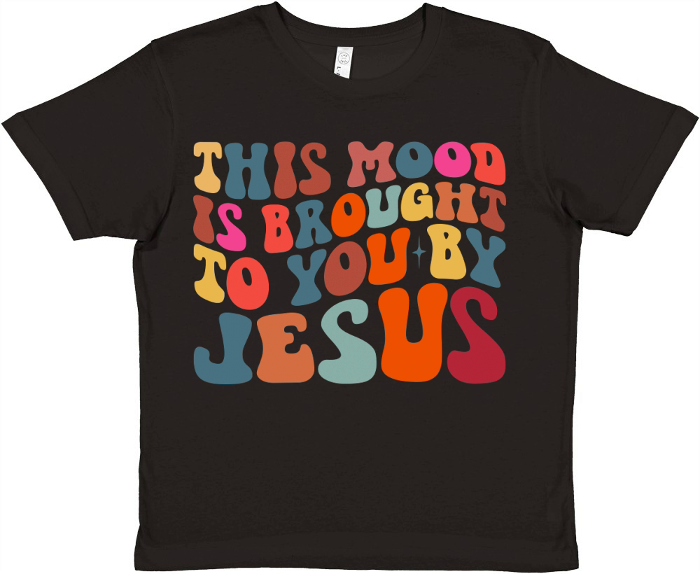 This Mood Is Brought To You By Jesus Premium Kids Crewneck T-shirt