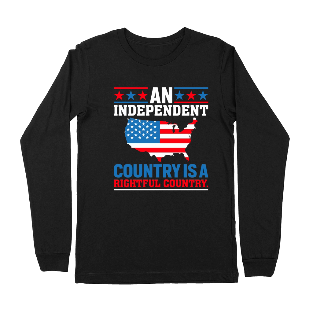 An independent country is a rightful country Premium Long Sleeve