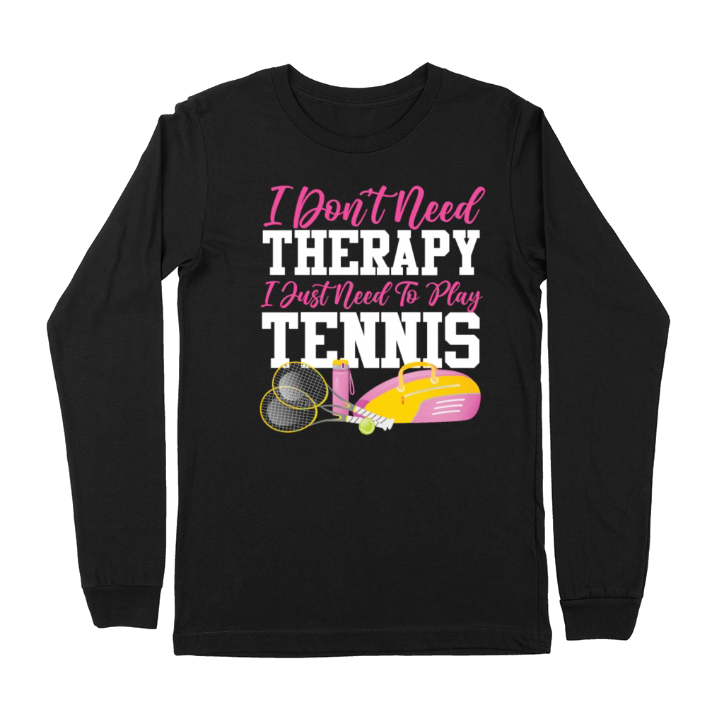 Funny Tennis Player Racket Im Premium Long Sleeve