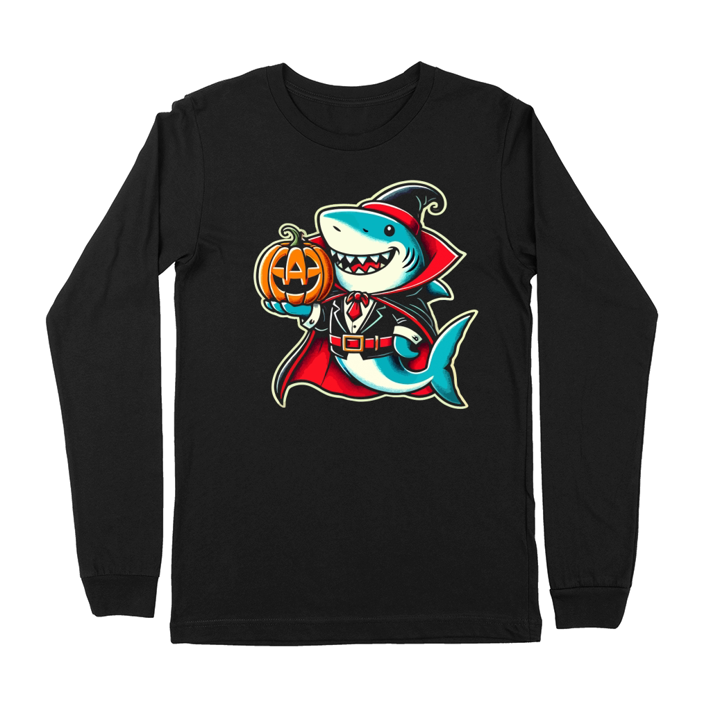 Shark and pumpkins Premium Long Sleeve