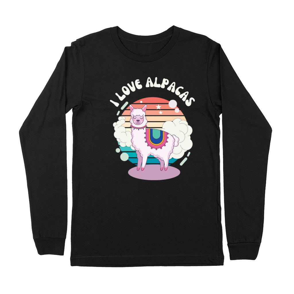 vintage alpacas Premium Long Sleeve