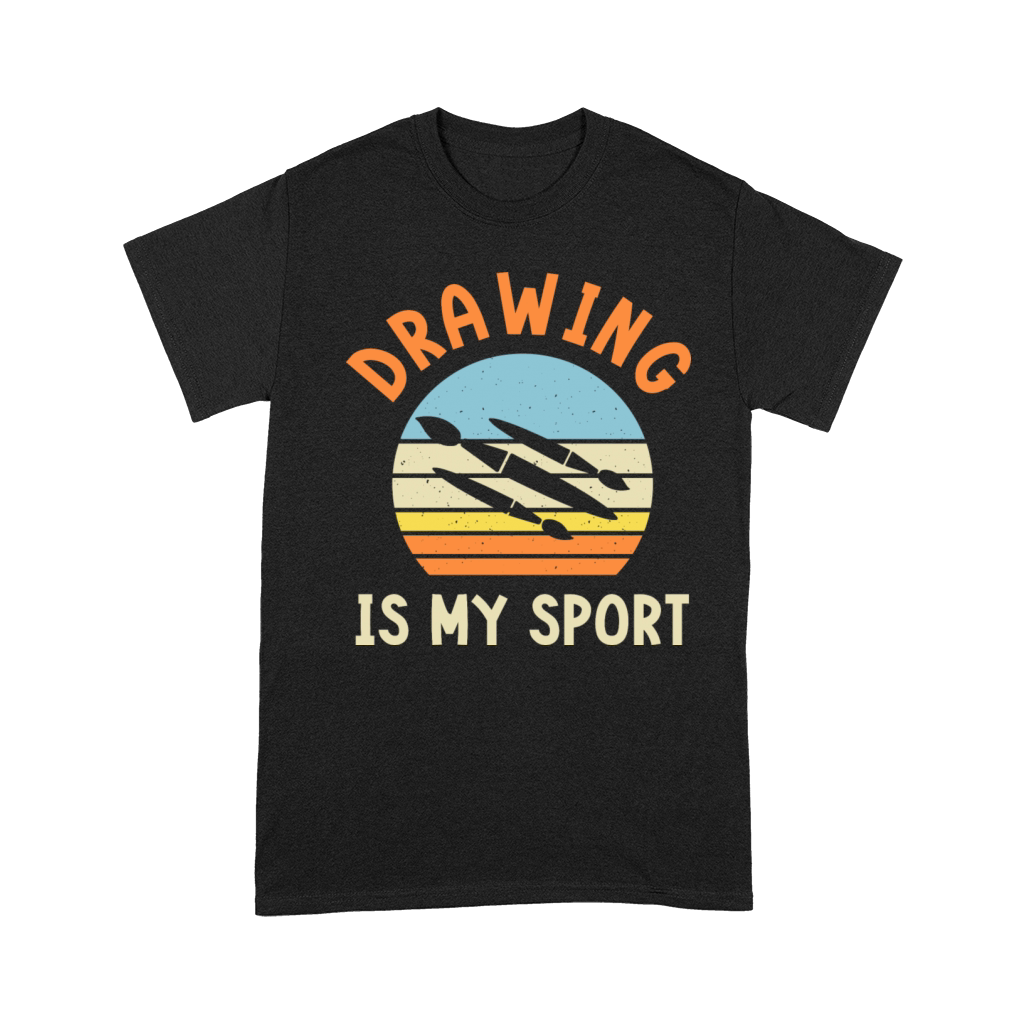 Drawing is My Sport - Funny Artist Premium T-shirt