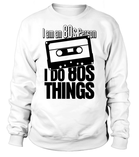 1980 Vintage 80s Music Tape Sweatshirt Unisex