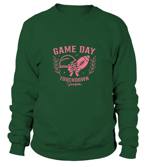 Coquette Football Season Game Day Sweatshirt Unisex