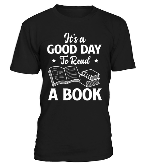 Good Day Book Lover Reader Desing Funny Reading T-Shirt Unisex