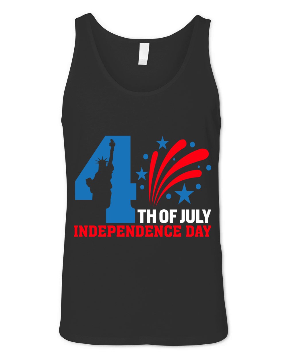 4th of July Independence Day 05 Unisex Jersey Tank