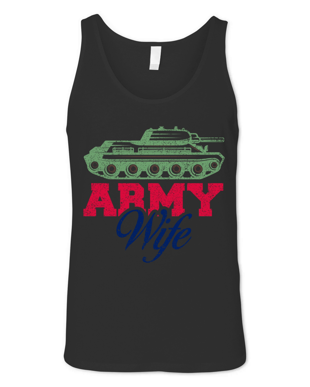 Army wife Unisex Jersey Tank