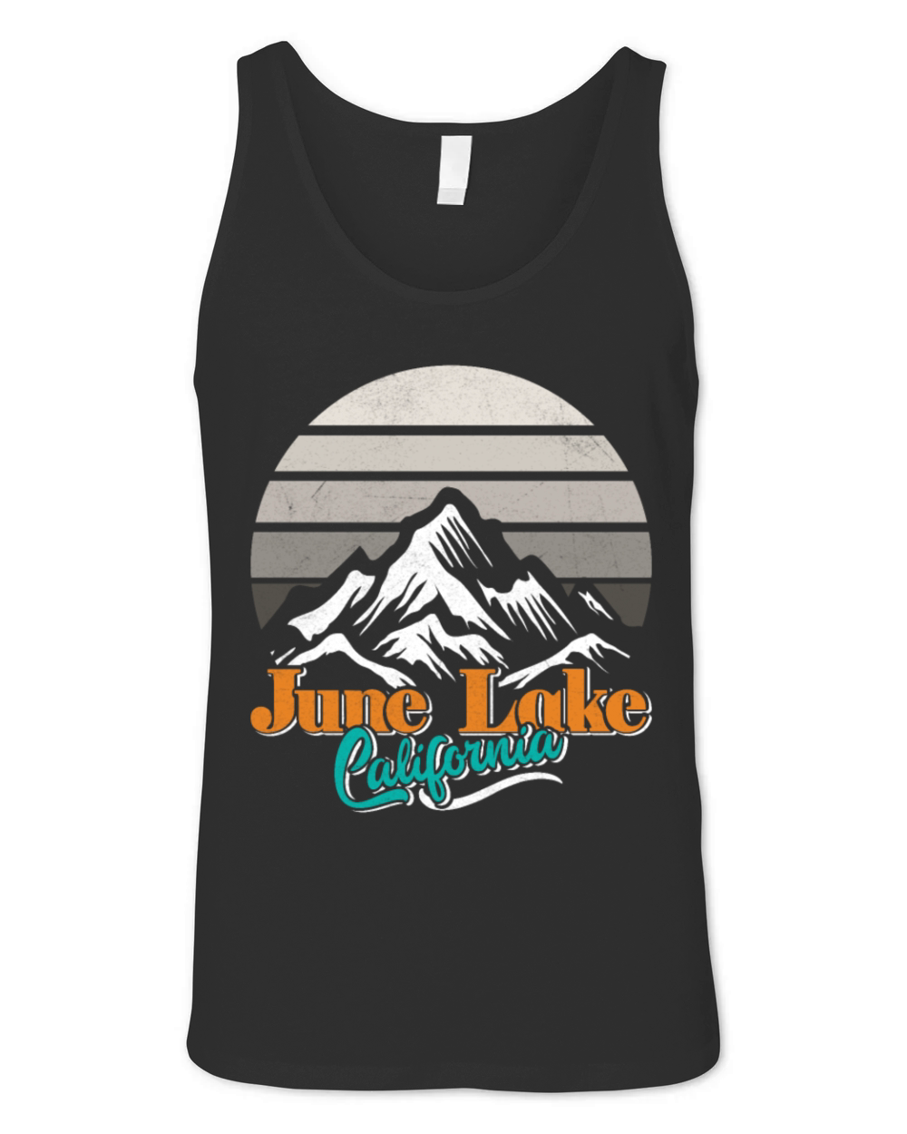 JUNE LAKE CALIFORNIA Fan Vintage Nevada June Unisex Jersey Tank