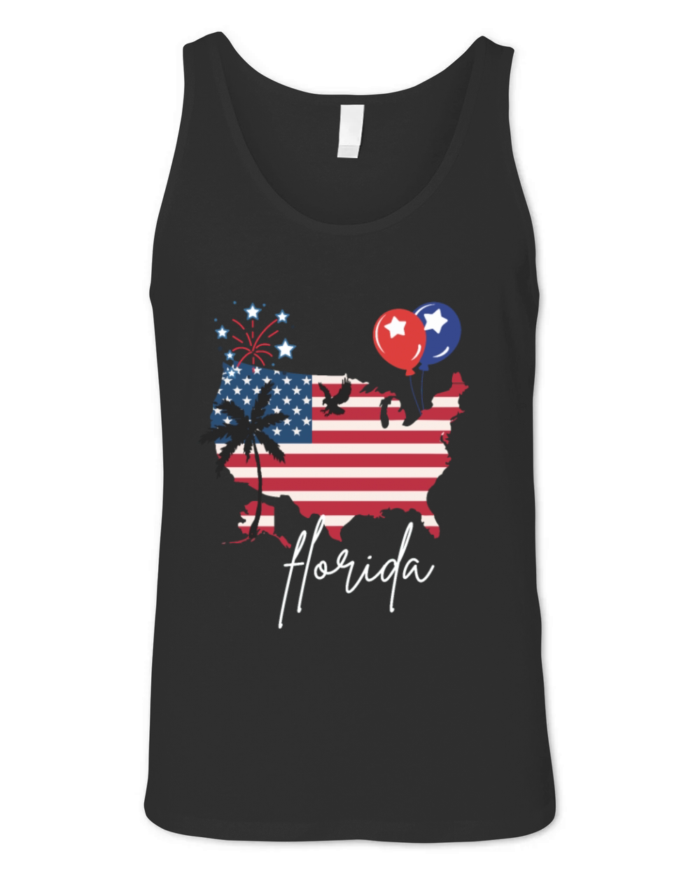 vintage florida retro Unisex Jersey Tank