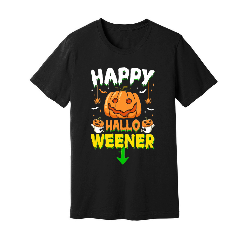 380. happy hallo weener Unisex Jersey Tee