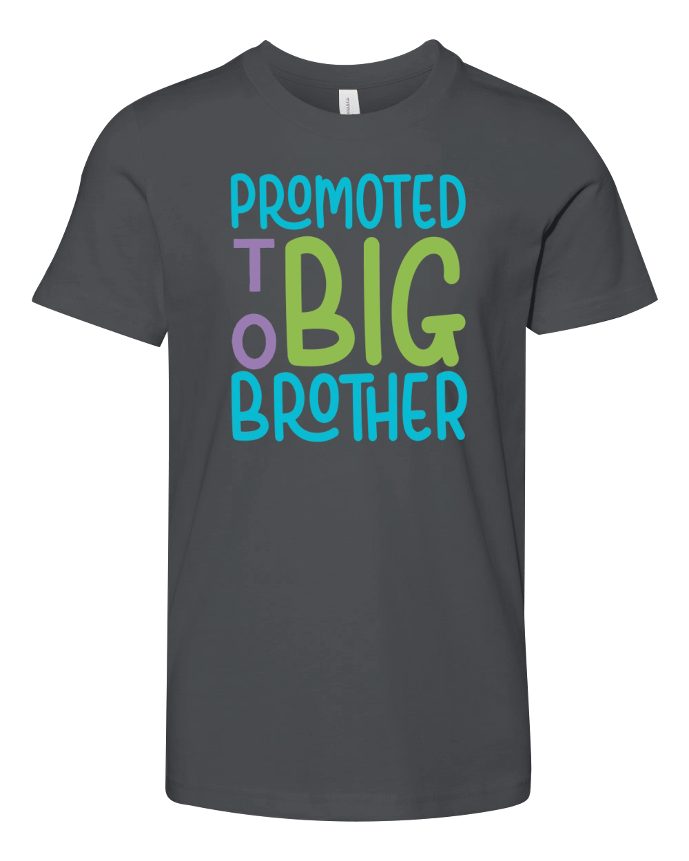 promoted to big brother Youth Unisex Jersey Tee