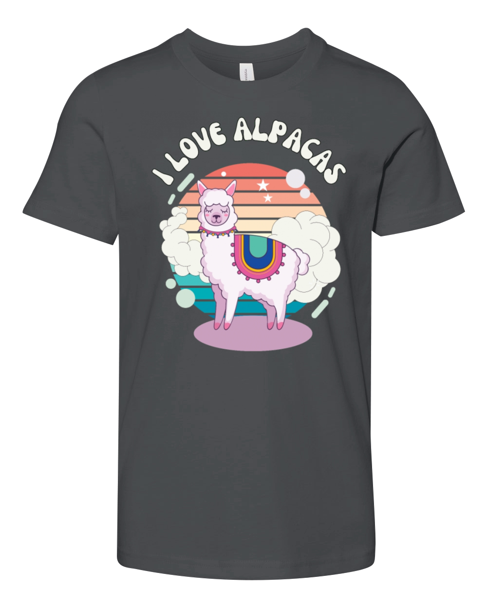 vintage alpacas Youth Unisex Jersey Tee