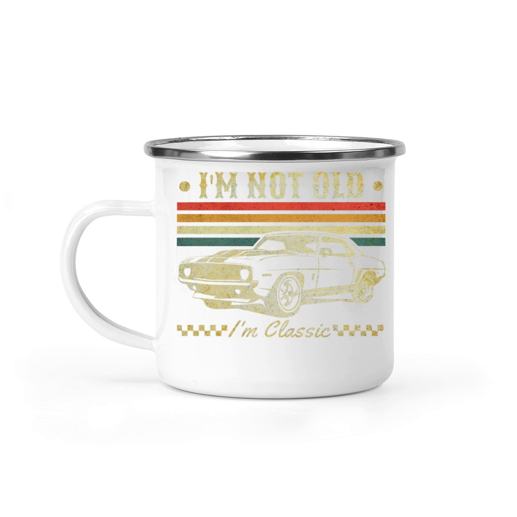 Im Not Old Im Classic Vintage Retro Car Lover Camping Mug