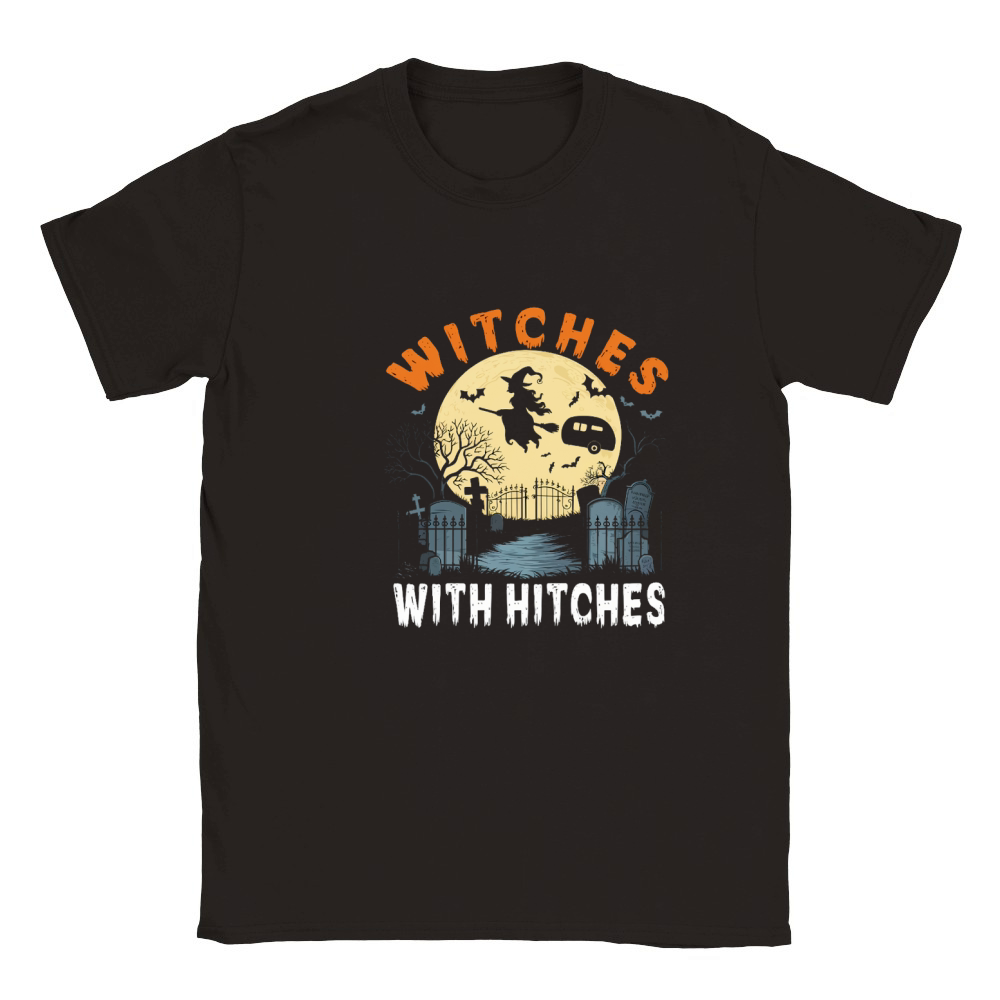 407. witches with hitches Classic Kids Crewneck T-shirt