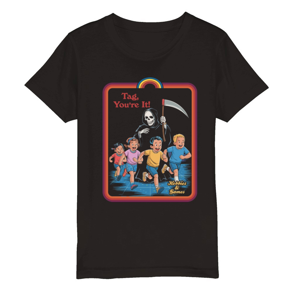 Tag Youre It Classic T-Shirt Organic Kids Crewneck T-shirt