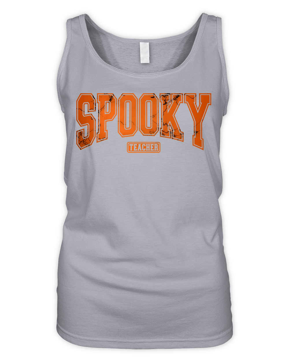 Halloween Teacher Spooky Organic Women's Tank Top
