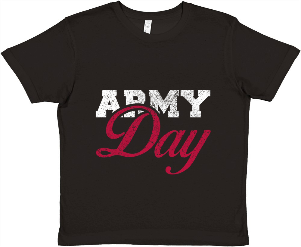 Army day Premium Kids Crewneck T-shirt