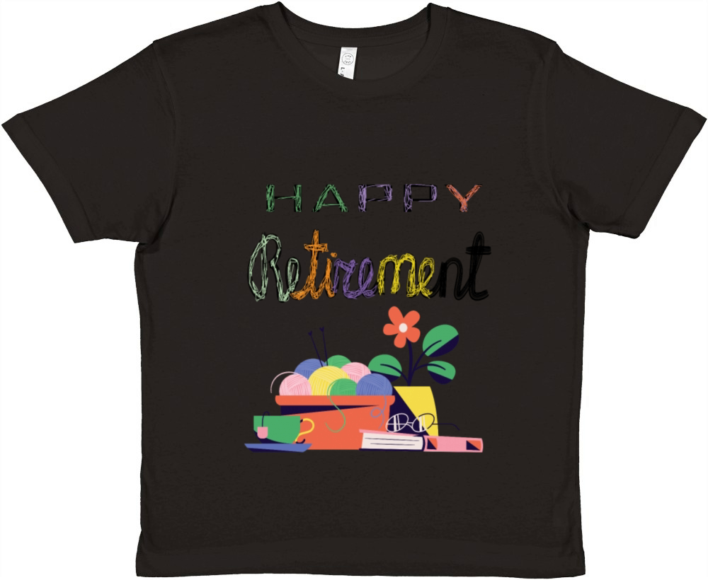 Retirement Celebration Design Premium Kids Crewneck T-shirt