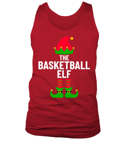 The Basketball Elf Christmas Tank Top Unisex