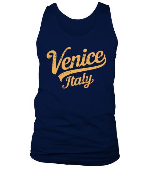 Venice Italy Souvenir Vintage Retro Tank Top Unisex