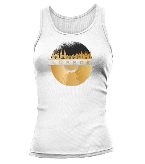 Vinyl-Record-Player Disco-Music Tank top Woman