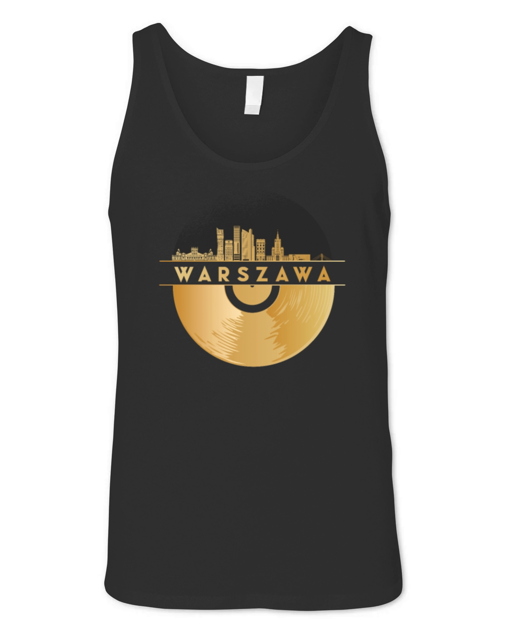 Vinyl-Record-Player Music Unisex Jersey Tank