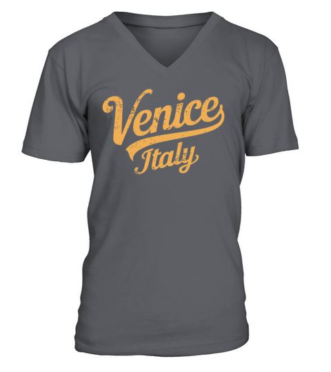Venice Italy Souvenir Vintage Retro V-Neck T-shirt