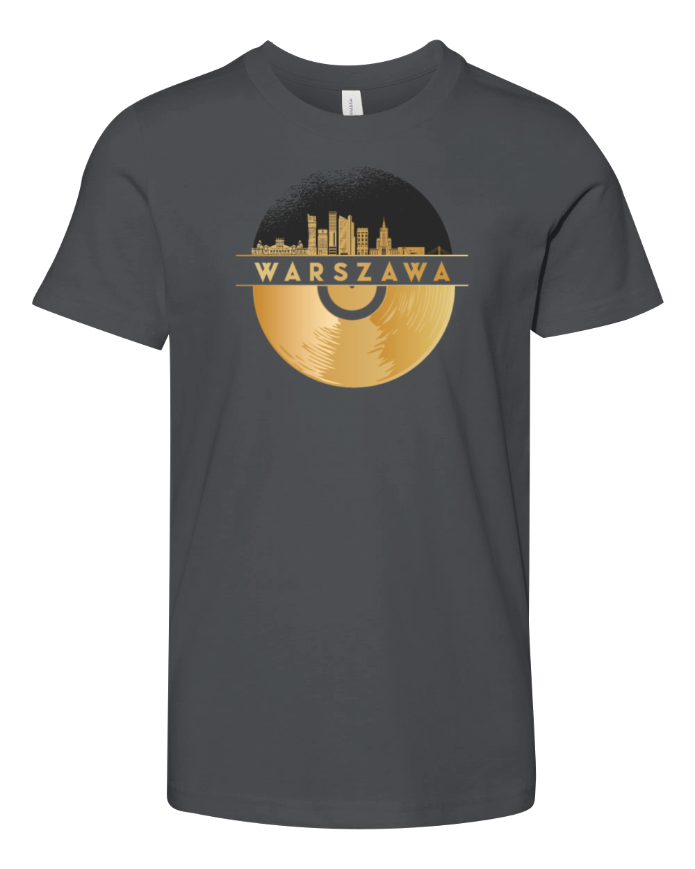 Vinyl-Record-Player Music Youth Unisex Jersey Tee