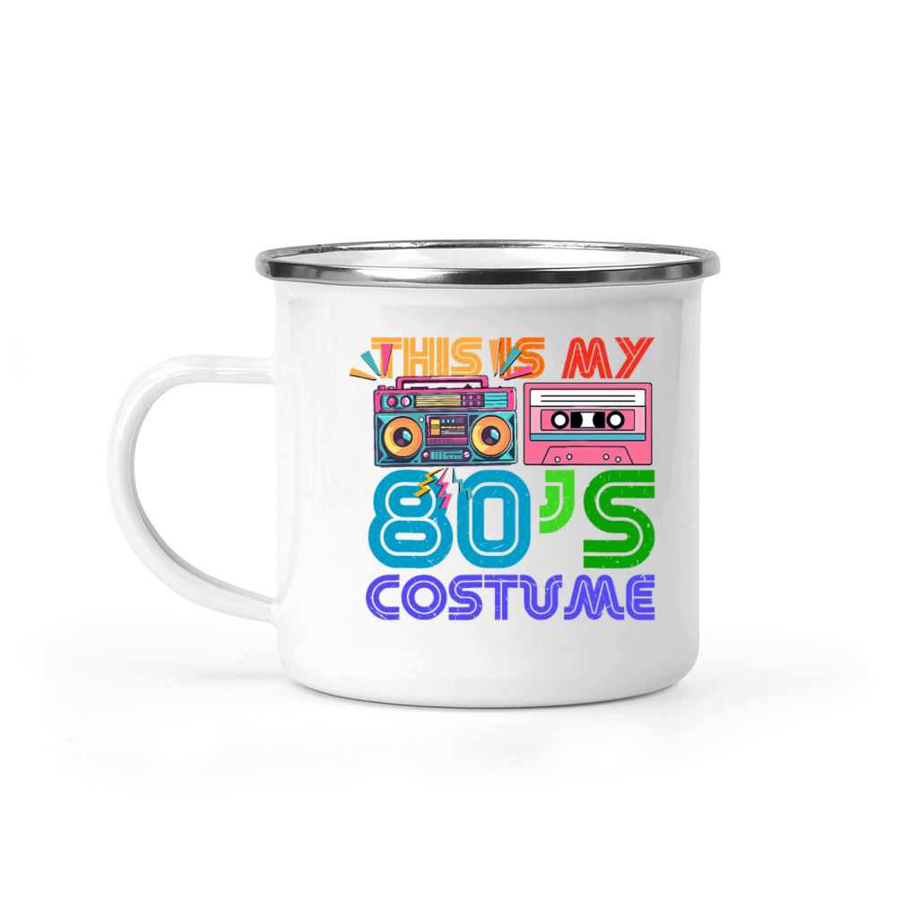 80s styles Men Women Halloween 1980s Camping Mug