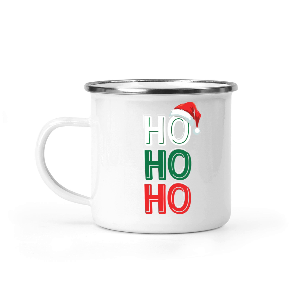 Ho Ho Ho Christmas Camping Mug