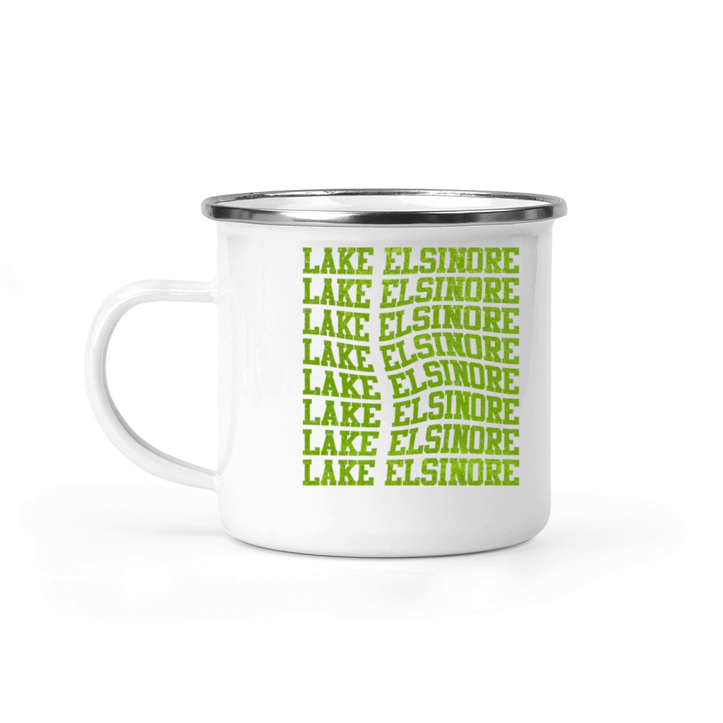 LAKE ELSINORE CALIFORNIA USA Golden State Lakes Camping Mug