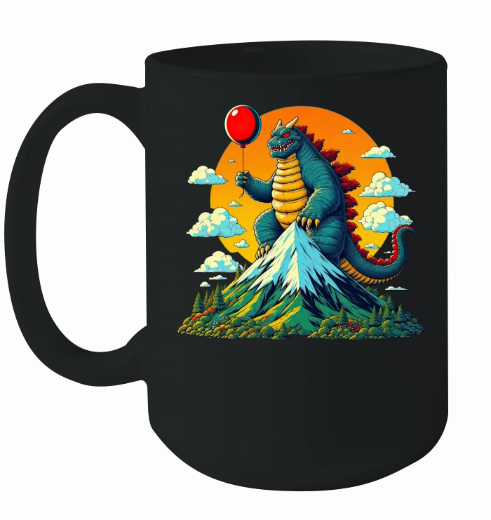Kaiju Birthday Party Ceramic Mug