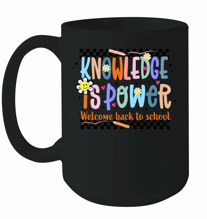 Knowledge is Power Ceramic Mug
