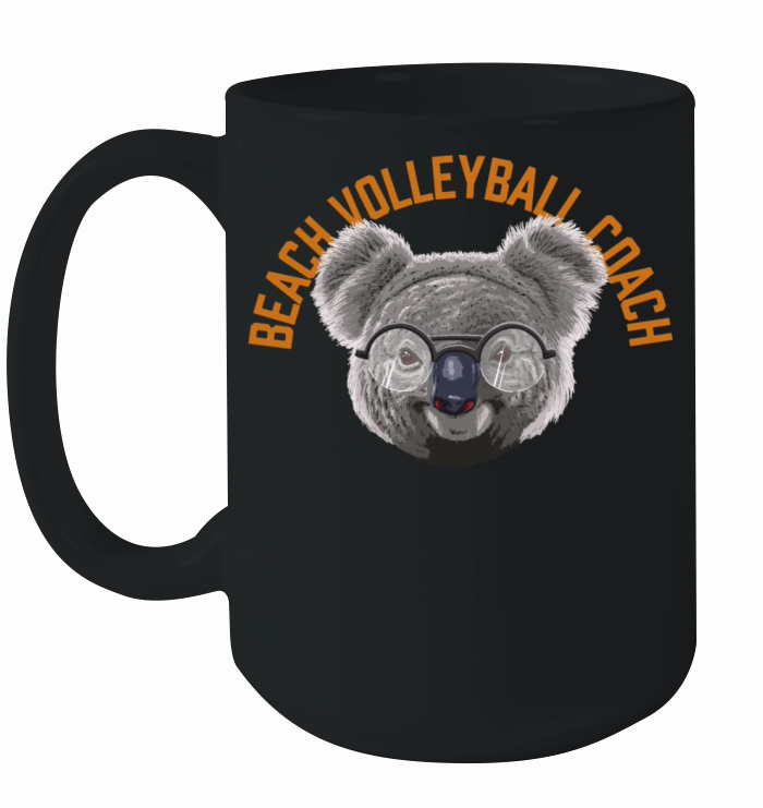 Koalified Beach Volleyball Coach Volleyball Player Ceramic Mug