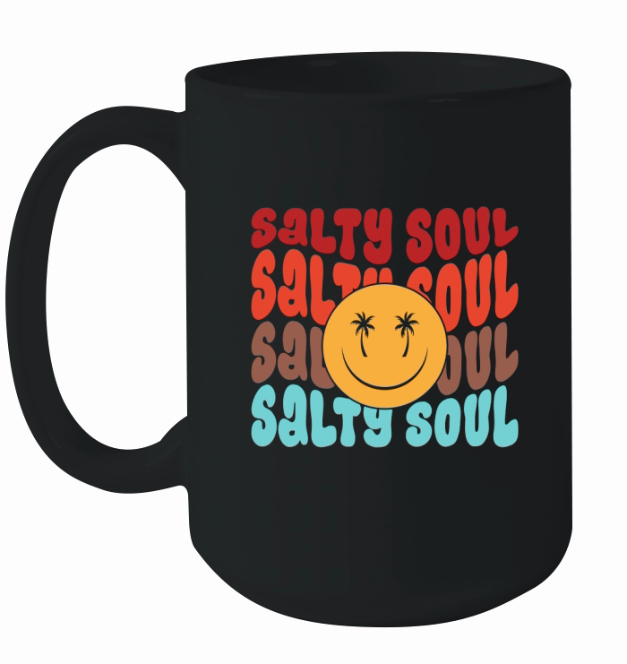 Salty soul Retro Summer Ceramic Mug