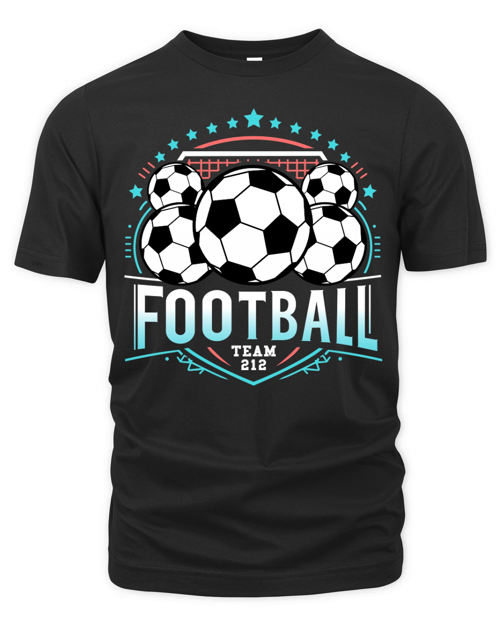 Football Team 212 Organic Unisex T-shirt