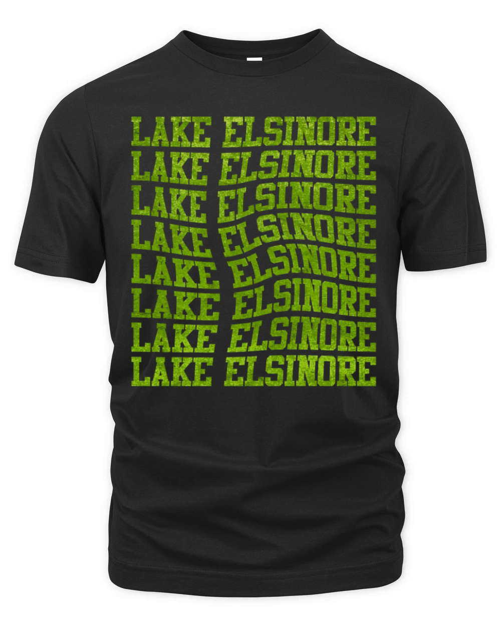 LAKE ELSINORE CALIFORNIA USA Golden State Lakes Organic Unisex T-shirt