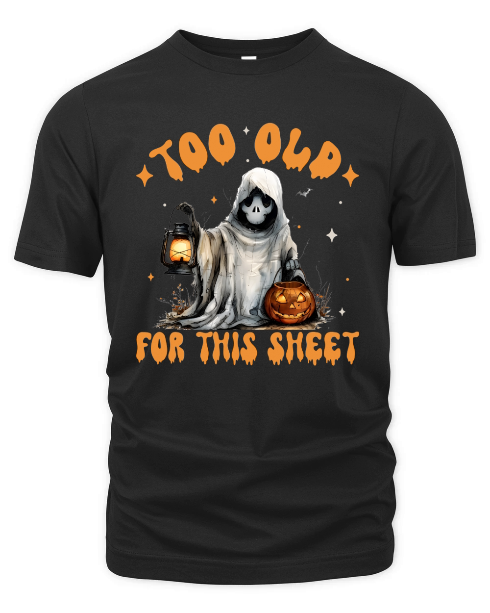 too old for this sheet Organic Unisex T-shirt