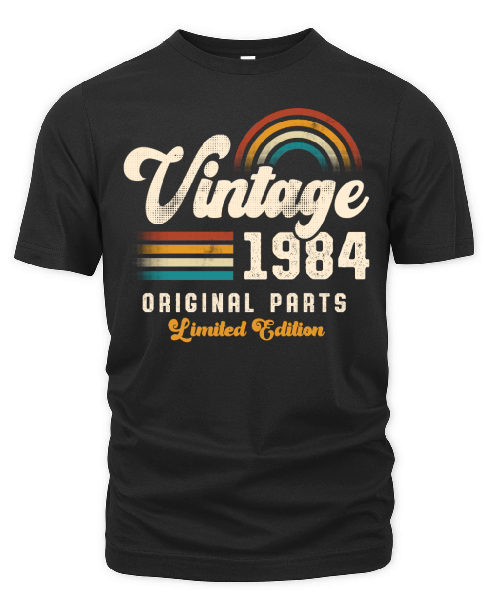 Vintage 1984 Birthday Retro Organic Unisex T-shirt