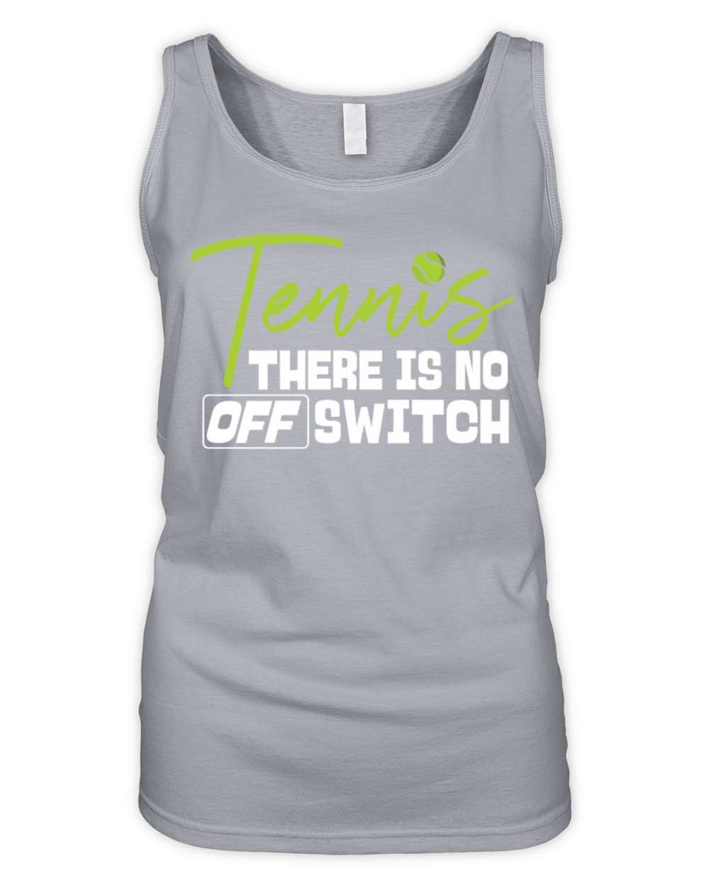 Funny Tennis Player Racket Tennis Organic Women's Tank Top