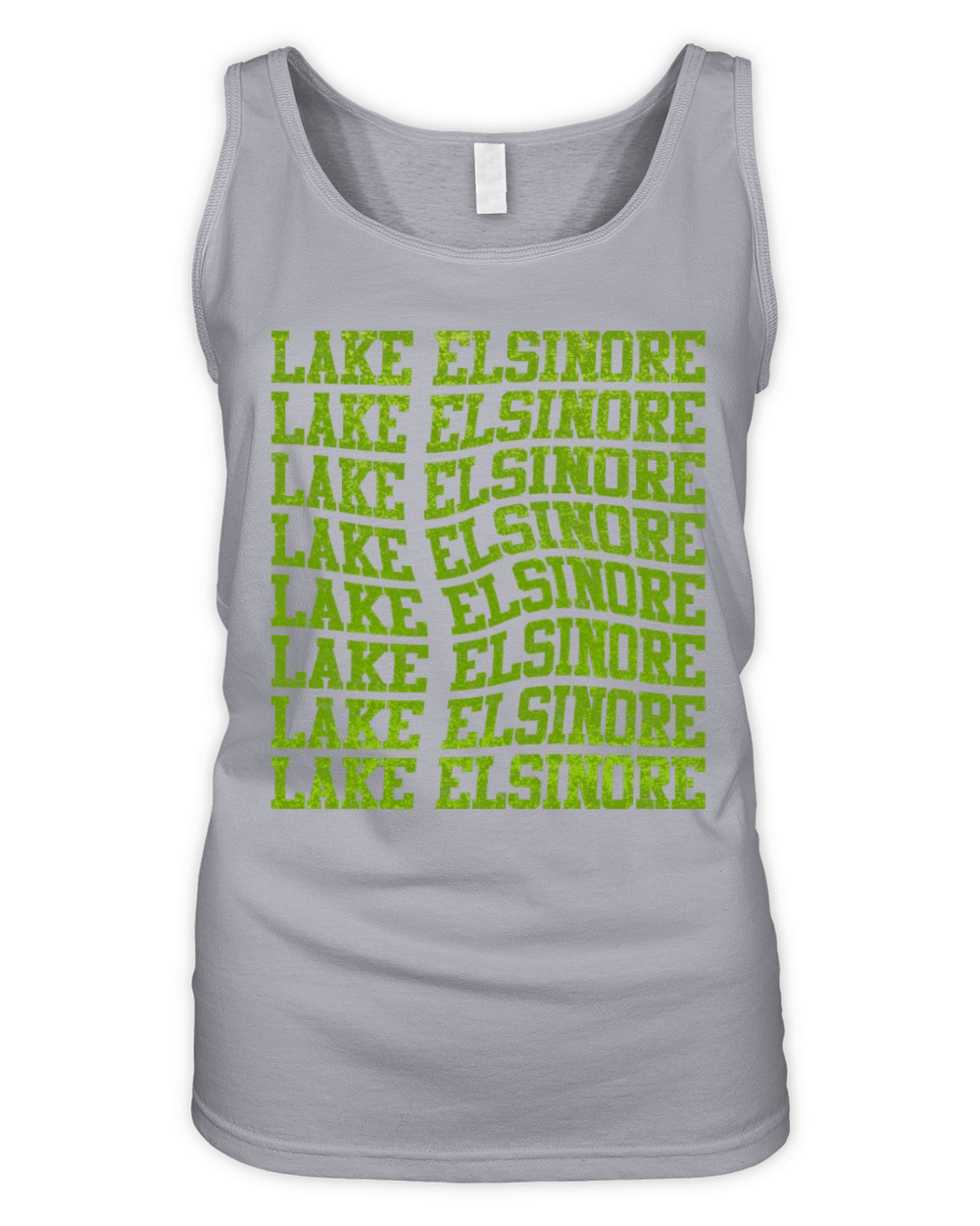 LAKE ELSINORE CALIFORNIA USA Golden State Lakes Organic Women's Tank Top