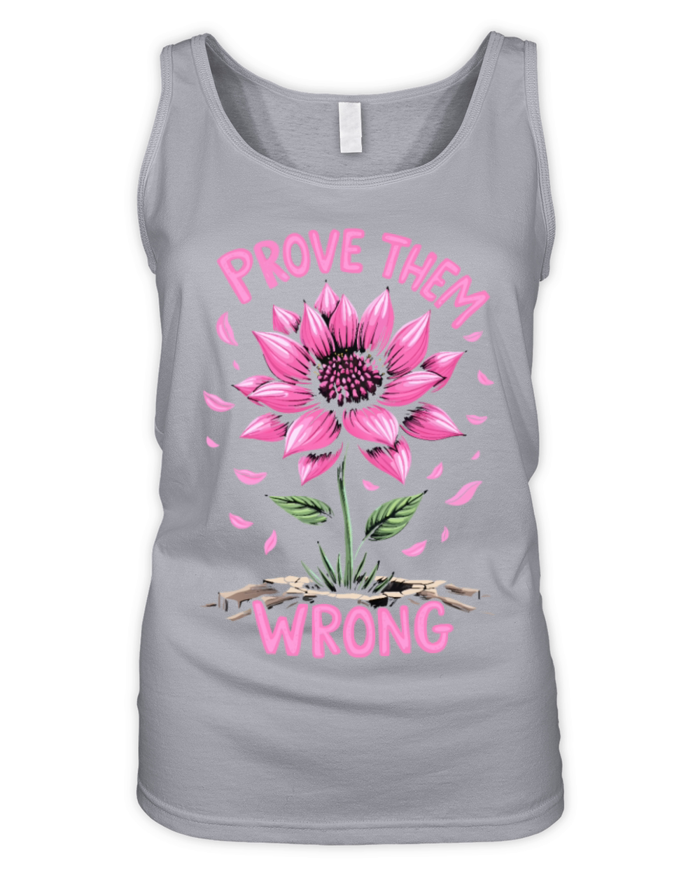 Prove Them Wrong - Motivational Quote Organic Women's Tank Top