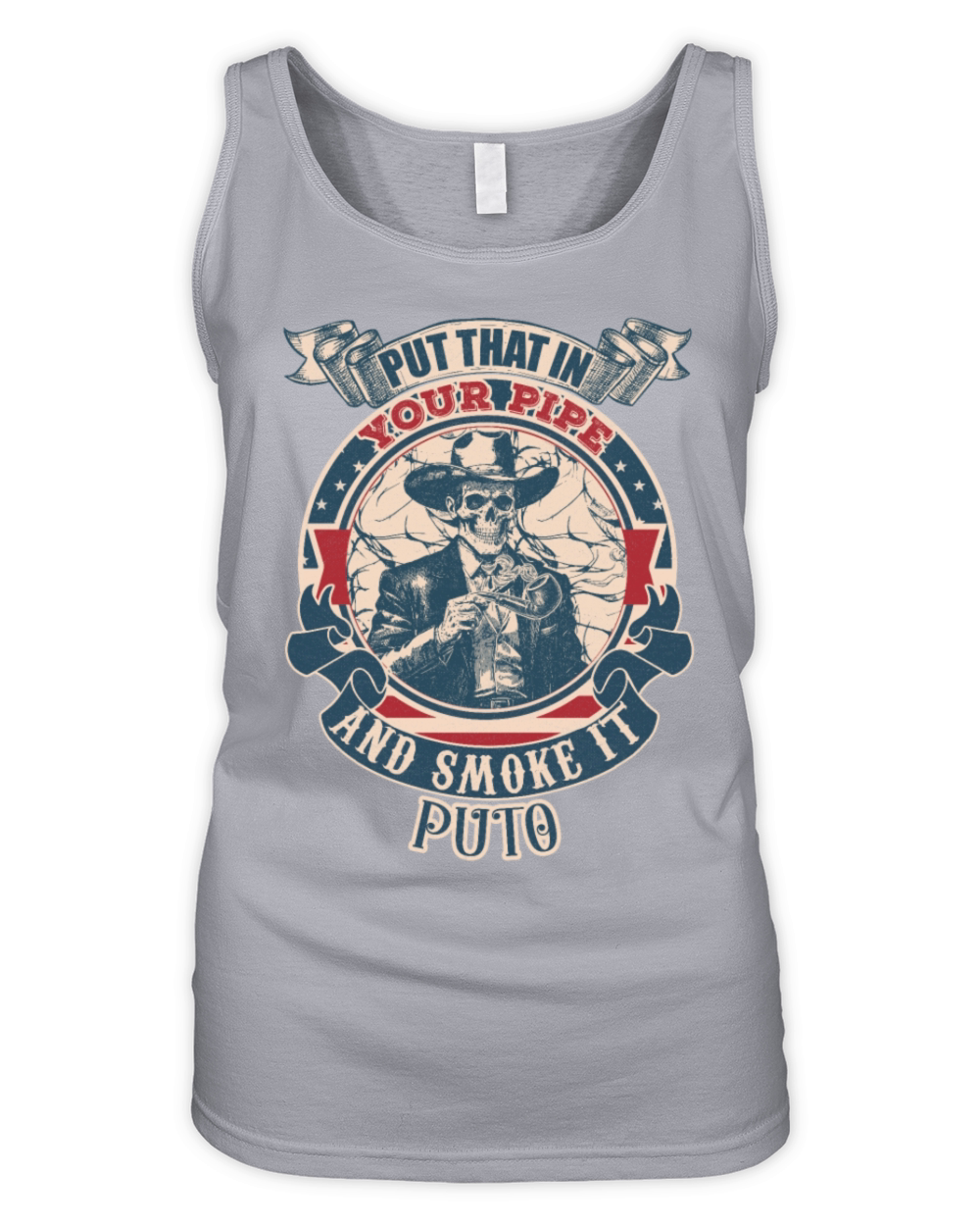Put that in your pipe and smoke it Puto vintage Organic Women's Tank Top