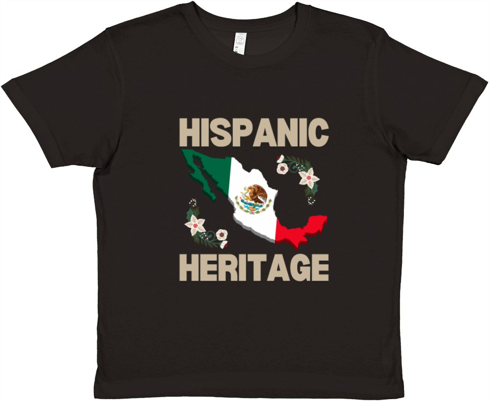 Hispanic heritage mexicans Premium Kids Crewneck T-shirt