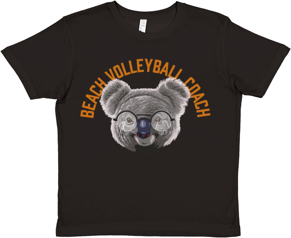 Koalified Beach Volleyball Coach Volleyball Player Premium Kids Crewneck T-shirt