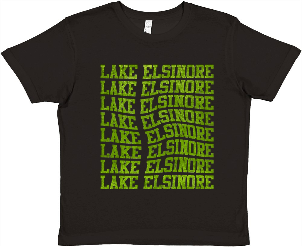 LAKE ELSINORE CALIFORNIA USA Golden State Lakes Premium Kids Crewneck T-shirt