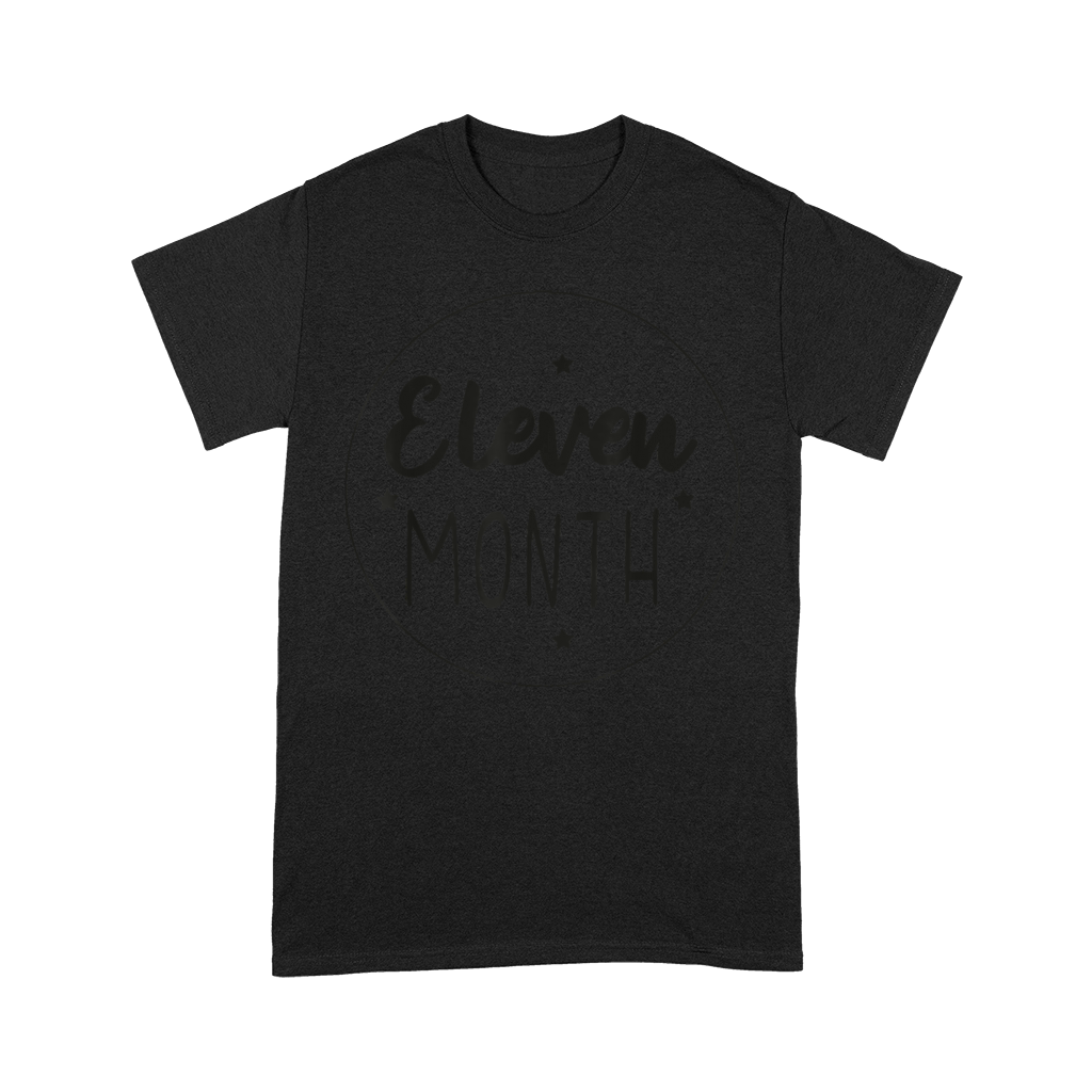 Eleven Month Born Gender Reveal Party Baby Shower Premium T-shirt
