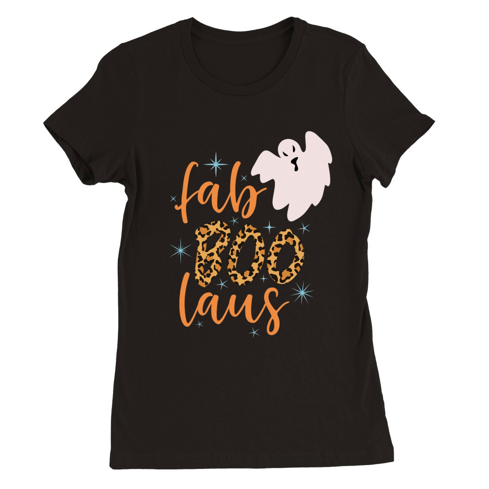 Fabulous Halloween Premium Womens Crewneck T-shirt